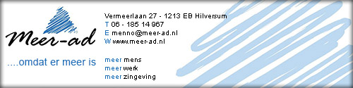 Handtekening meer ad